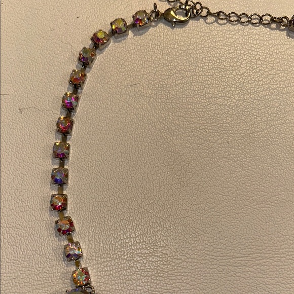 Betsey Johnson SET Nautical Anchor Sailor Pinup Statement Necklace Earrings EUC - Picture 8 of 11